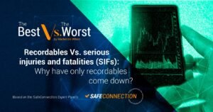 Recordables Vs. serious injuries and fatalities (SIFs): Why have only recordables come down?